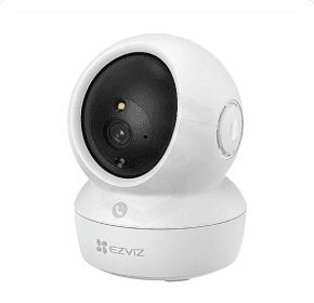 Vista del EZVIZ H6c Pan & Tilt interior